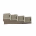 4-step block, carbon steel 1018