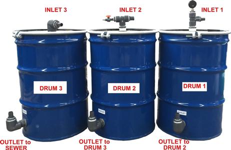QNDE Wastewater Carbon Filtration System