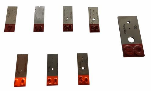 IQI de Type Plaque – ASTM E1025 Pénétramètres
