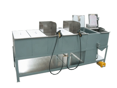 QNDE PE-8 Eight-Station Modular Compact Liquid Penetrant Inspection Line - CUSTOMIZABLE