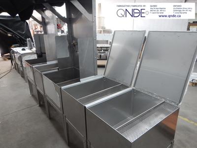 QNDE PE-8 Eight-Station Modular Compact Liquid Penetrant Inspection Line - CUSTOMIZABLE