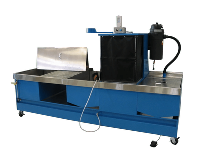 QNDE WWC-6 Water Washable Compact Liquid Penetrant Inspection Line - CUSTOMIZABLE