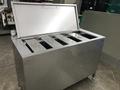 23903: Film processing station (100 gallons) with four stainless 5 gallons (19.3L) removable chemical tanks