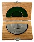 Calibration block, DC type, carbon steel 1018, with wood case