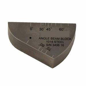 Curtis Industries Angle Beam Calibration block