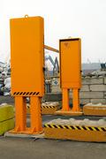 RC-4138-2 with double leg detector supports – NO protective bollards