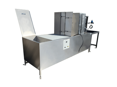 QNDE 1633-6 Six-Station Water Washable Liquid Penetrant Inspection Line - CUSTOMIZABLE