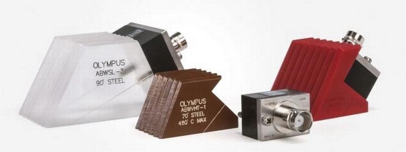 Olympus Angle Beam Transducers and Wedges – Large Element