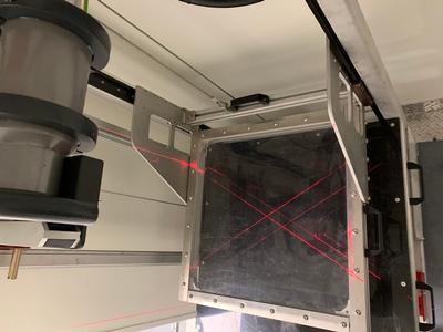 QNDE Industrial Fridge Design CUSTOM X-Ray Cabinet