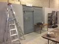 X-ray bunker door upgrade and safety compliance