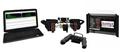 ScanTech X2 Spider, Corrosion mapping crawler shown with joystick, X controller with built-in UT instrument, only, Notebook PC with AnalystX software (cables and others not shown)
